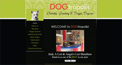 Desktop Screenshot of dogtropolis.biz